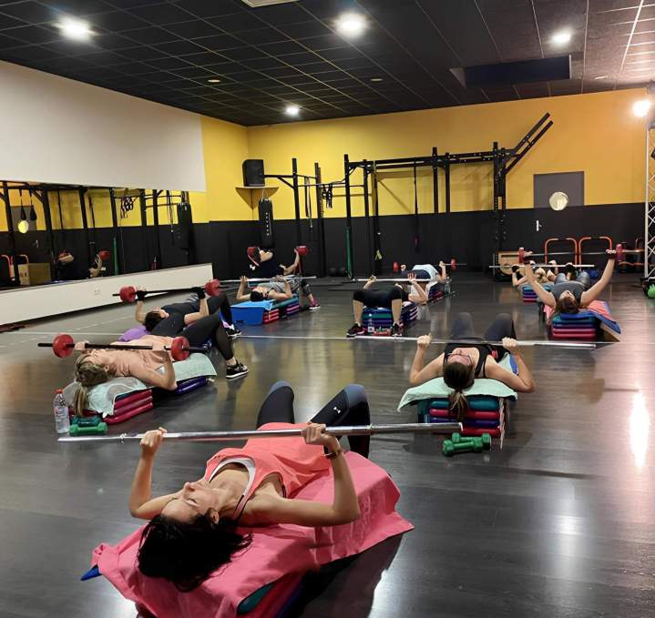 Séance de fitness  collectif à Riom