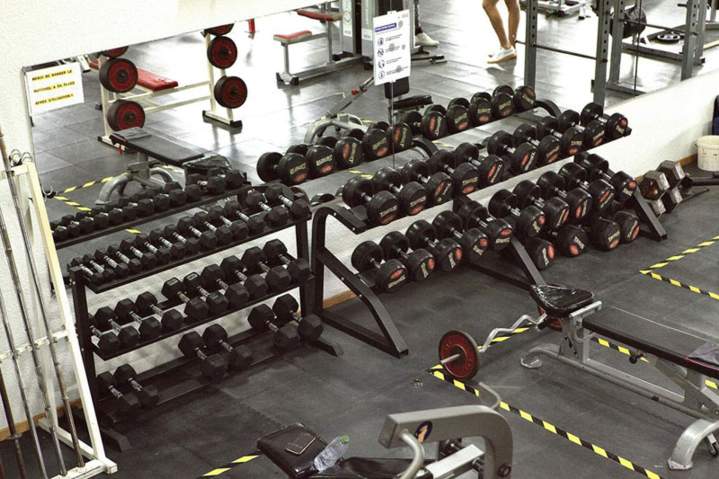 Haltères pour musculation à Riom