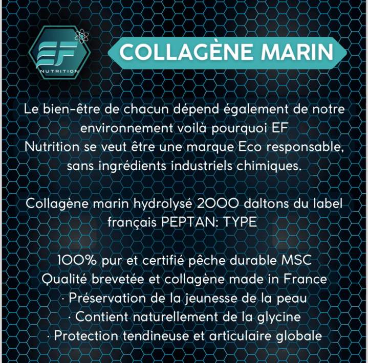 Collagène marin EF Nutrition à Riom   