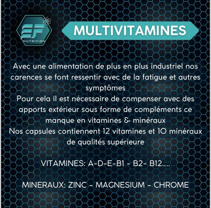 Multivitamines EF Nutrition à Riom