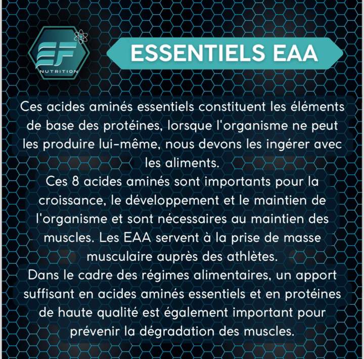 Essentiels EAA EF Nutrition à Riom