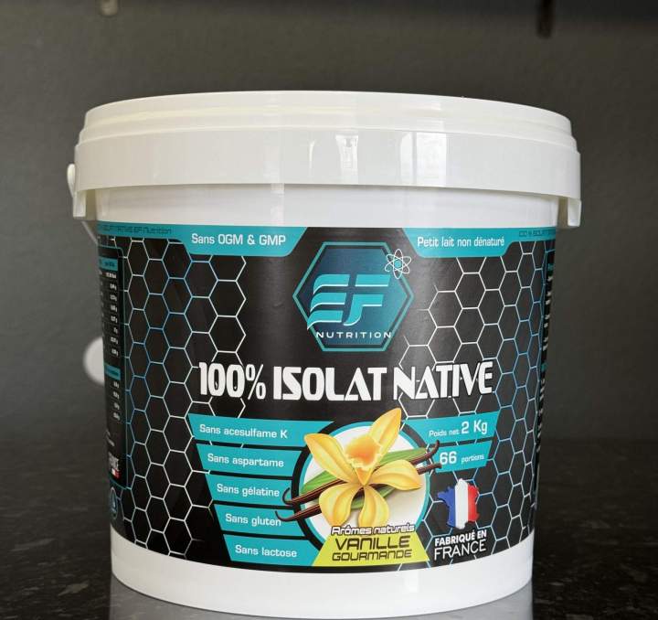 Protéines isolat native EF Nutrition à Riom